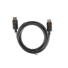 DISPLAYPORT M/M CABLE 19 PIN V1.2 3M 4K BLACK LANBERG