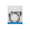 DISPLAYPORT M/M CABLE 19 PIN V1.2 1M 4K BLACK LANBERG
