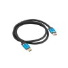 KABEL HDMI M/M V2.0 1M PEŁNA MIEDŹ CZARNY BOX PREMIUM CERTYFIKAT LANBERG