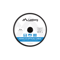 KABEL HDMI M/M V2.0 10M CZARNY OPTYCZNY AOC LANBERG