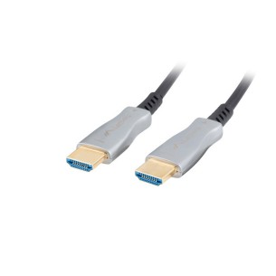 Kabel HDMI M/M V2.0 100M czarny optyczny AOC Lanberg