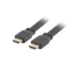 KABEL HDMI M/M V2.0 1.8M 4K CZARNY FLAT LANBERG
