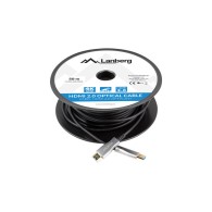 KABEL HDMI M/M V2.0 50M CZARNY OPTYCZNY AOC LANBERG