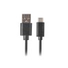 KABEL USB-C(M)->USB-A(M) 2.0 0.5M CZARNY QC 3.0 LANBERG