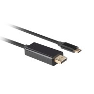 KABEL USB-C(M)->DISPLAYPORT(M) 1.8M 4K 60HZ CZARNY LANBERG