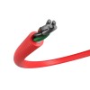 USB-C(M)->USB-A(M) 2.0 CABLE 1M ANGLED LEFT/RIGHT RED NATEC PRATI