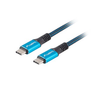 USB-C4.0 cable 1.2M 8K black-blue Lanberg