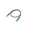 KABEL USB-C M/M USB4 0.5M 100W 8K 30HZ CZARNO-NIEBIESKI LANBERG