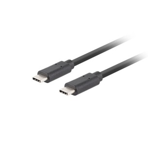 Kabel USB-C3.1 GEN 2 1M czarny Lanberg