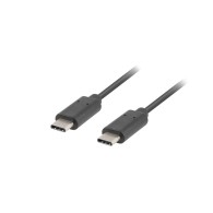KABEL USB-C M/M 3.1 GEN 1 0.5M CZARNY LANBERG