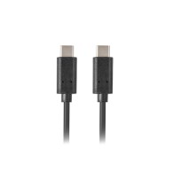 KABEL USB-C M/M 3.1 GEN 1 0.5M CZARNY LANBERG