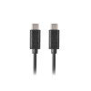 KABEL USB-C M/M 3.1 GEN 1 0.5M CZARNY LANBERG