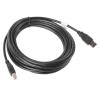 KABEL USB-A(M)->USB-B(M) 2.0 5M CZARNY LANBERG