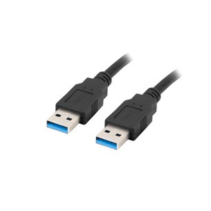 USB-A 3.0 cable 1.8M black Lanberg