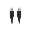 USB-A M/M 3.0 CABLE 1.8M BLACK LANBERG