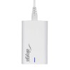 Ładowarka sieciowa Akyga AK-CH-25 140W 3x USB-C + USB-A PD GaN 5-28V / 1.5-5A biała