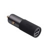Car charger 12/24V Akyga AK-CH-26 100W USB-A + USB-C PD Quick Charge 3.0 5-20V / 1.5-5A grey