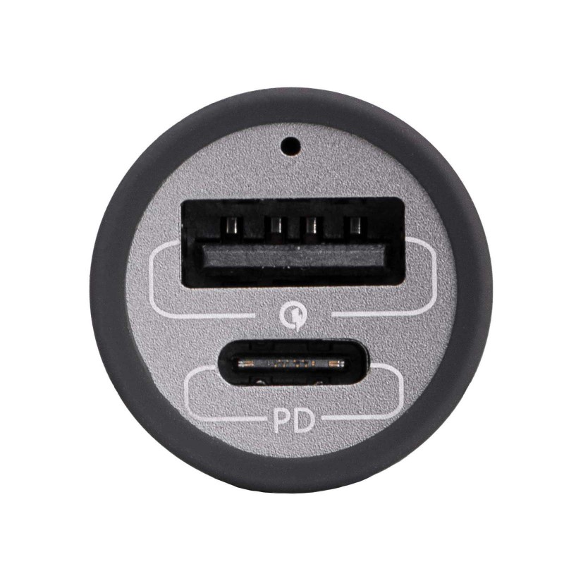 Автомобільний зарядний пристрій Akyga 100 Вт USB-A + USB-C PD Quick Charge 3.0 5-20 В / 1,5-5 А