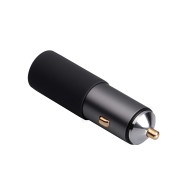 Car charger 12/24V Akyga AK-CH-26 100W USB-A + USB-C PD Quick Charge 3.0 5-20V / 1.5-5A grey