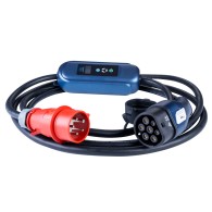 Charger for Electric Cars Akyga AK-EC-22 CEE 5pin Type2 LCD 3-Phases 32A 22kW 5m