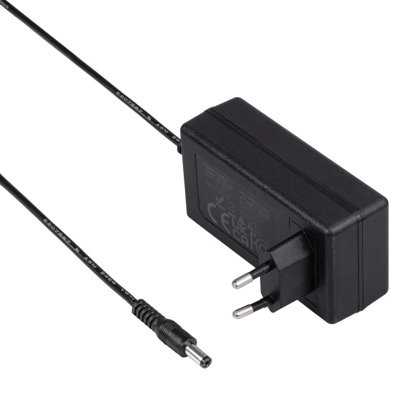 Імпульсний блок живлення Akyga 24V / 2A 48W 5.5x2.1 мм 1м