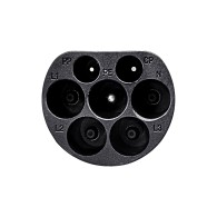 Type2 Plug for Electric Cars Akyga AK-SC-E16 3-phases 32A male blue