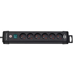 Power Strip Brennensthul Akyga 6 French Sockets CEE 7/5 (Type E) 3m