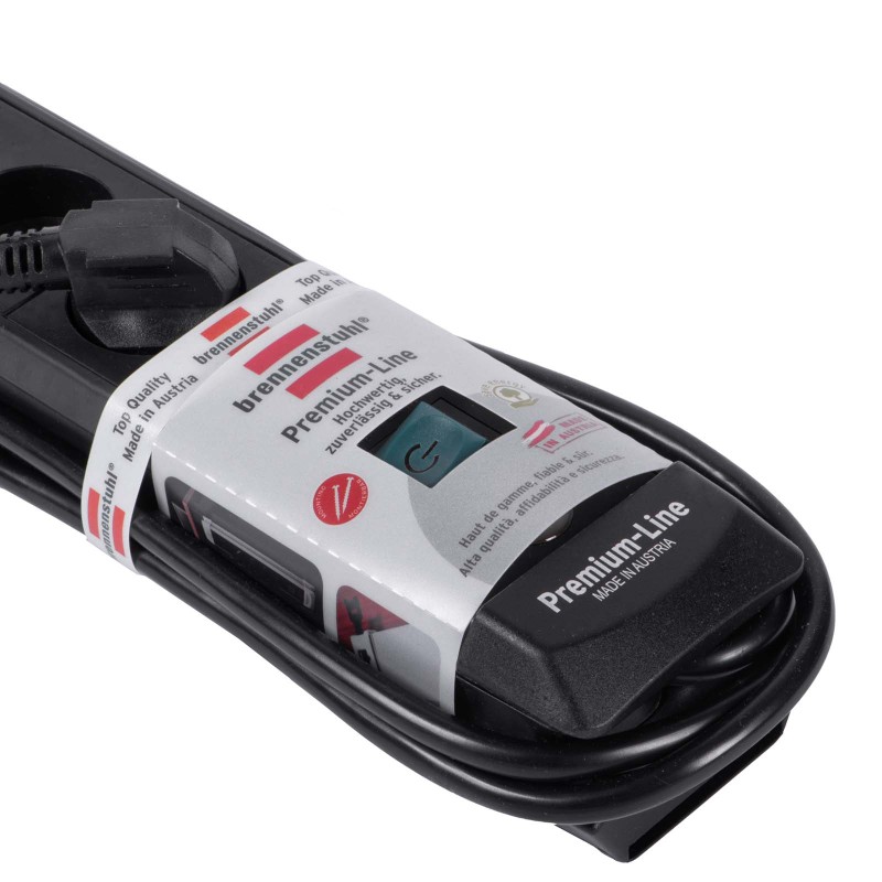 Подовжувач Brennensthul Akyga на 6 розеток CEE 7/5 (тип E) 3 м