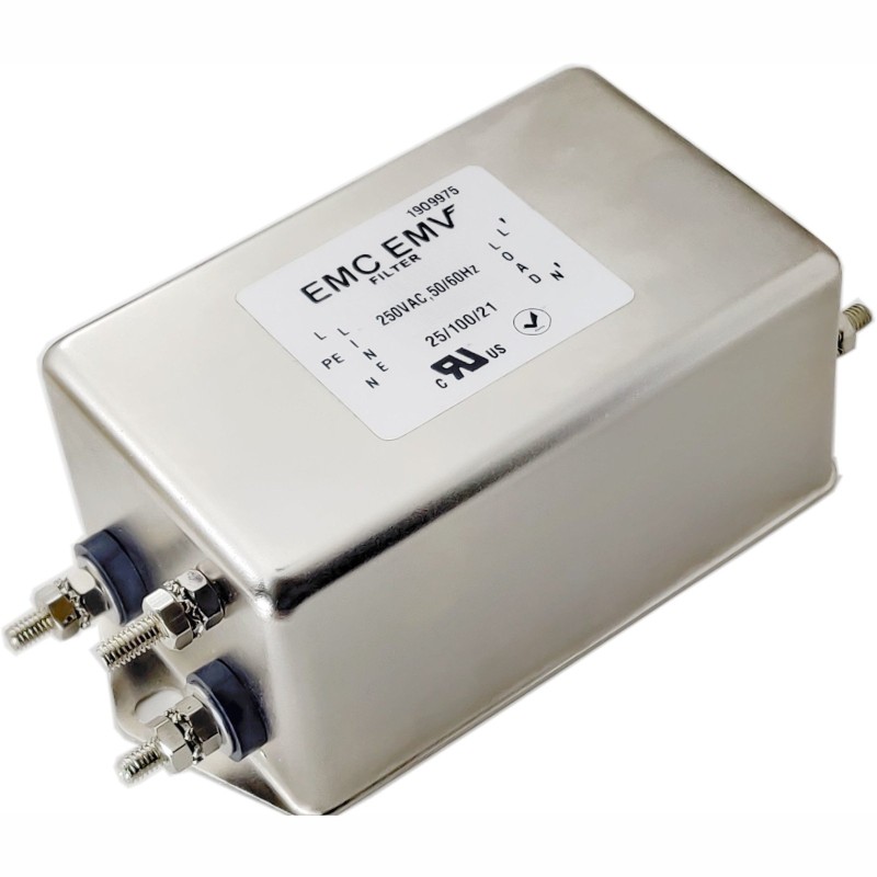 Single phase EMI filter Akyga EMC EMV EN2020-20-S 20A 120-250VAC 50/60Hz Single phase EMI filter Akyga EMC EMV EN2020-20-S 20A 120-250VAC 50/60Hz
