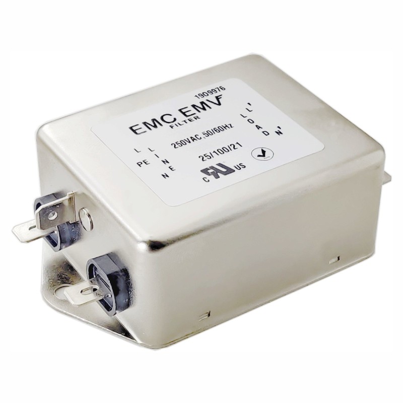 Single phase EMI filter Akyga EMC EMV EN2060-10-F 10A 120-250VAC 50/60Hz Single phase EMI filter Akyga EMC EMV EN2060-10-F 10A 120-250VAC 50/60Hz