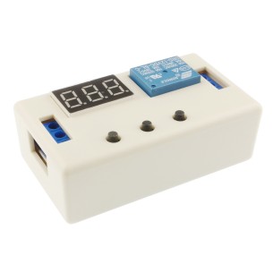 Module with a 12V relay and a timer
