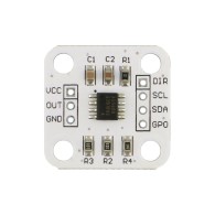 Magnetic encoder module with AS5600 system