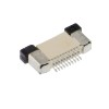 Female ZIF FFC/FPC connector, 0.5mm pitch, 24 pin, bottom Ccontact, horizontal orientation