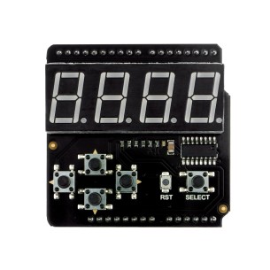 7 Segment LED Keypad Shield For Arduino