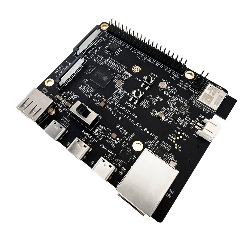 Espressif ESP32-P4-Function-EV-Board – zestaw z wyświetlaczem LCD 7”, Wi-Fi i Bluetooth Espressif ESP32-P4-Function-EV-Board – zestaw z wyświetlaczem LCD 7”, Wi-Fi i Bluetooth