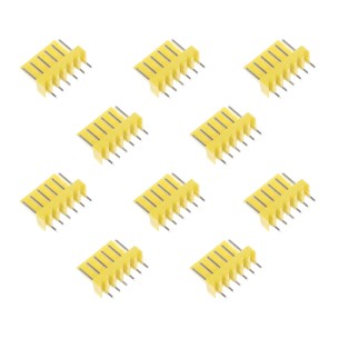 WF06S-YELLOW - Male plug 6p - 10 pcs.