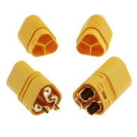 MT60 - 3-pin high-current connector (plug + socket + cover)