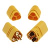 MT60 - 3-pin high-current connector (plug + socket + cover)