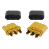 MR30 - 3-pin high-current connector (plug + socket + cover)