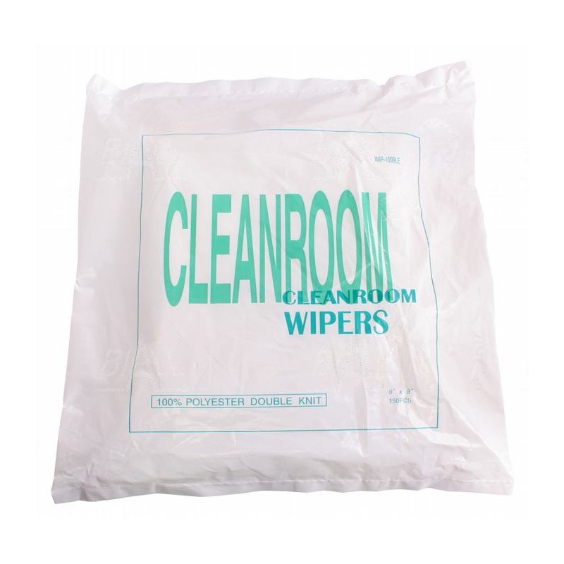 Lint-free polyester wipes 220x220mm 150 pcs SL-1009DLE
