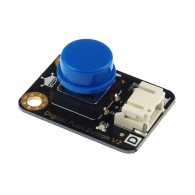 Gravity: Digital Push Button - button with LED (blue)