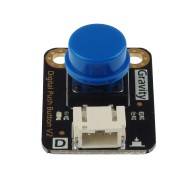 Gravity: Digital Push Button - button with LED (blue)