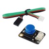 Gravity: Digital Push Button - button with LED (blue)