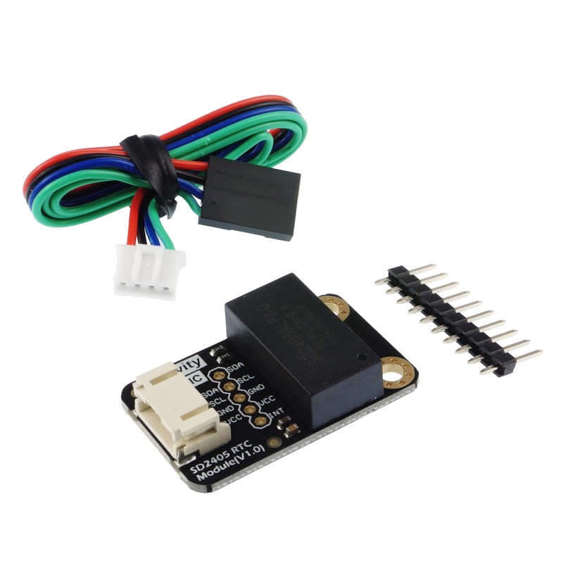 Dfrobot Gravity I2C SD2405 RTC - модуль годинника в реальному часі