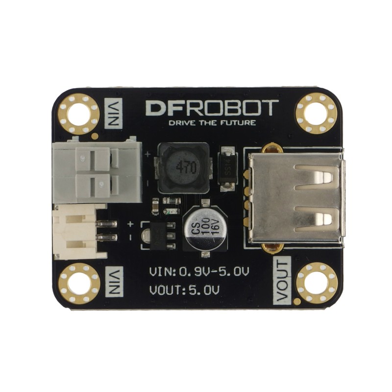 Модуль підвищувального перетворювача DC-DC 0,9-5 В - 5 В USB з роз'ємом для батареї