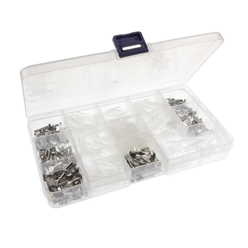 Set of flat connectors 6.3/4.8/2.8mm
