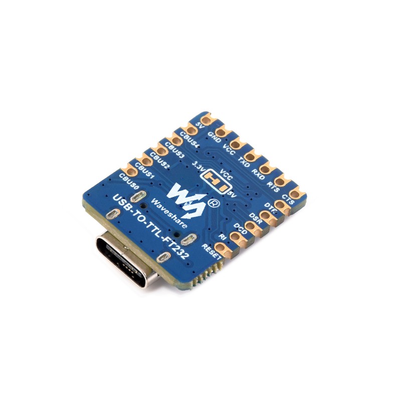 Комунікаційний модуль FT232RNL USB-UART (TTL) без контактів - Waveshare 27466