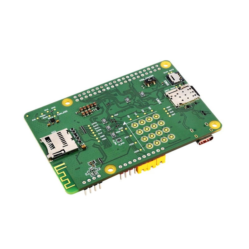 Płytka rozwojowa EC200U‑EU C4‑P01 LTE Cat‑1 z GNSS, Bluetooth, z ...