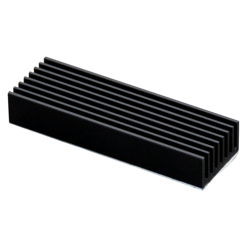 Aluminum heatsink for SoM modules SL-HEATSINK-60x20x10-A