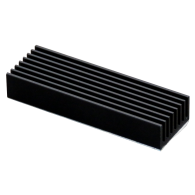 Aluminiowy radiator dla modułów SoM SL-HEATSINK-60x20x10-A